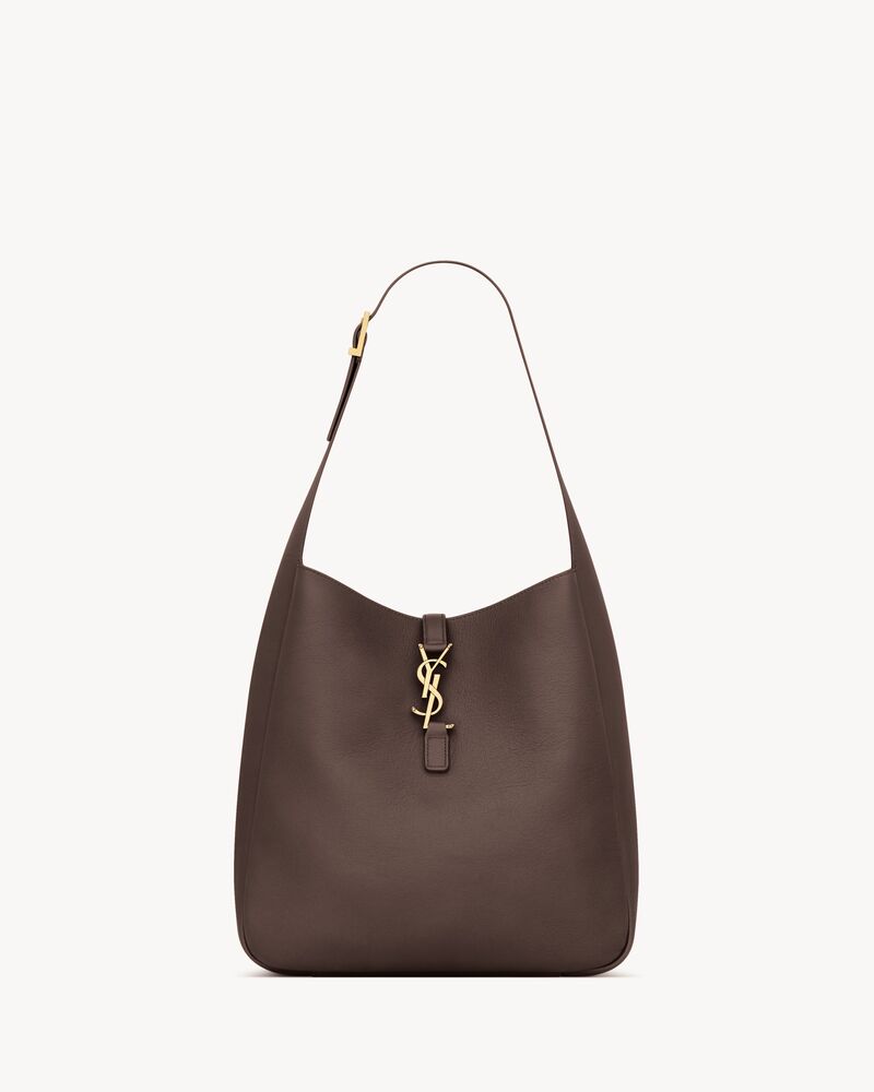 LE 5 À 7大号柔软粒面皮革手袋