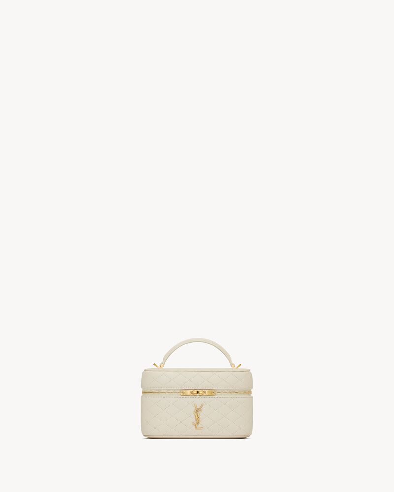 GABY VANITY BAG 小羊皮肩带手拿包