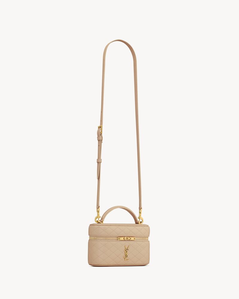 GABY VANITY BAG 小羊皮肩带手拿包