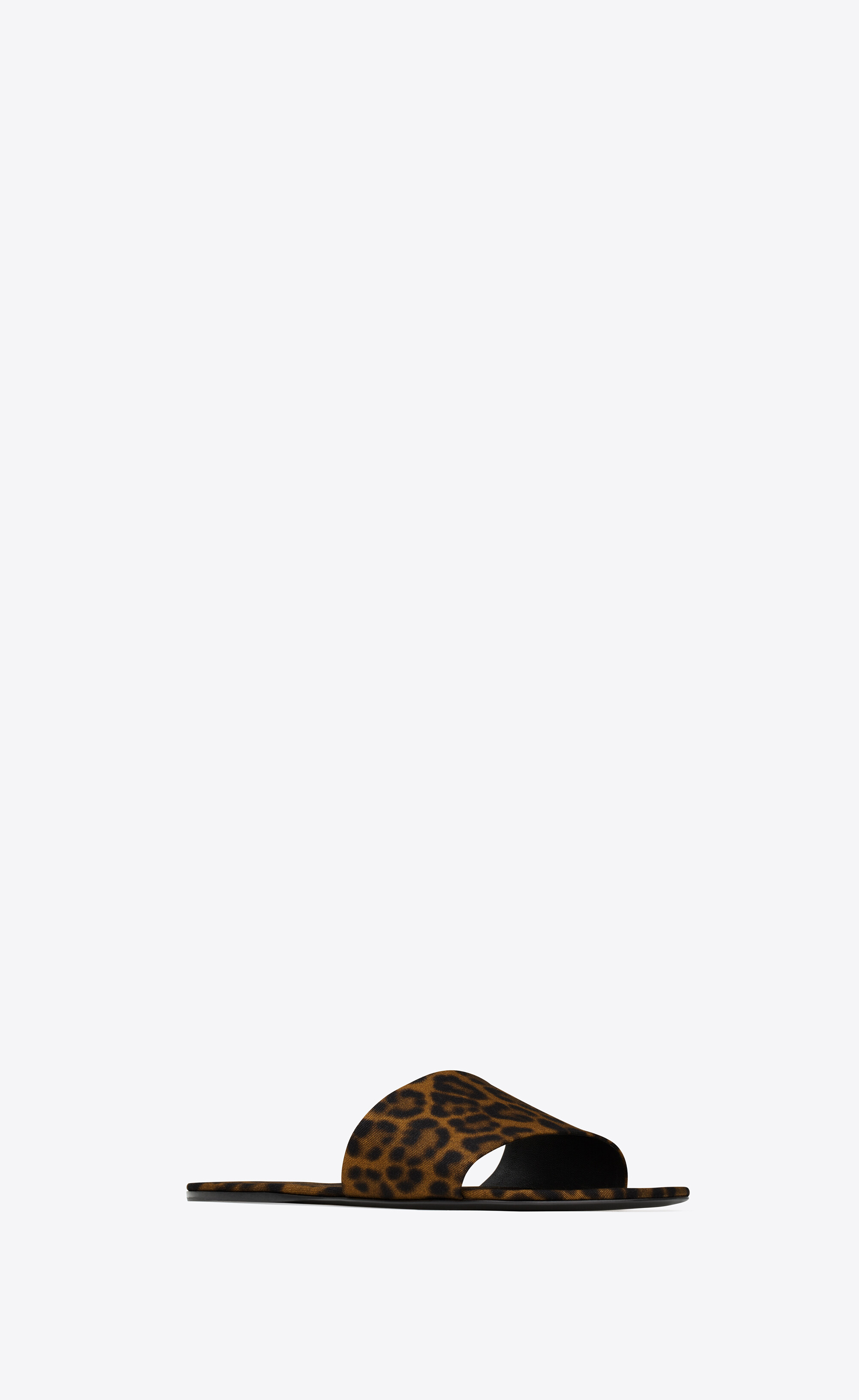 圣罗兰CARLYLE豹纹罗缎凉鞋_Saint Laurent圣罗兰官方网站| YSL.CN