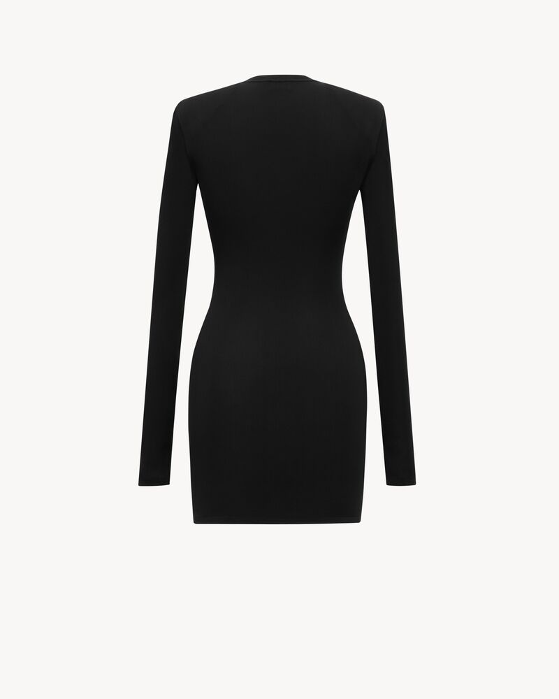 迷你款针织连衣裙