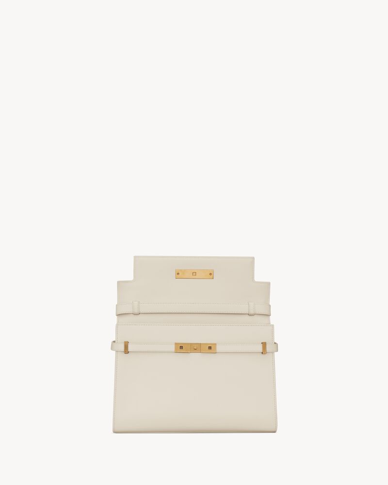 MANHATTAN牛皮革中号手袋