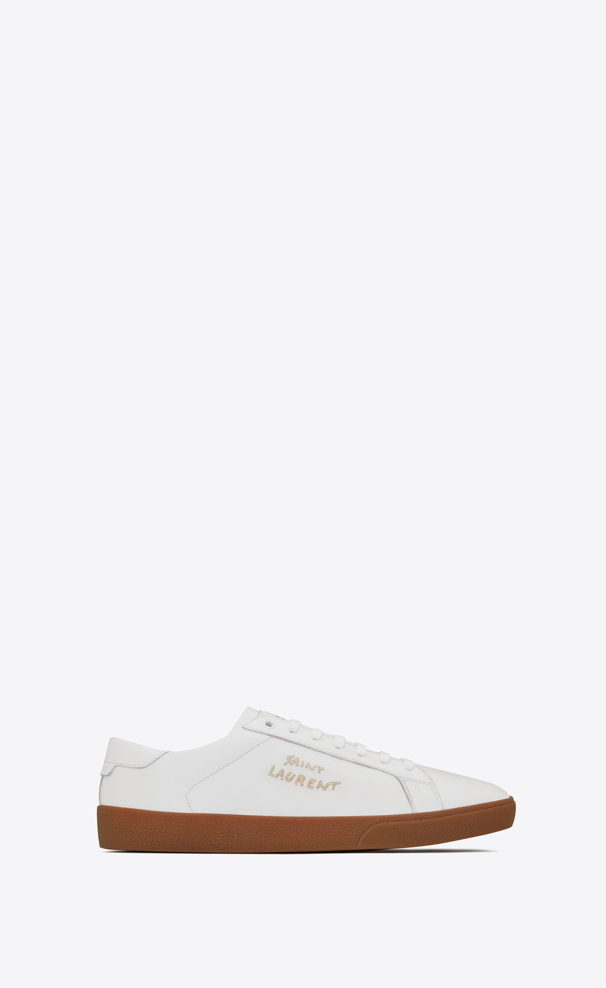 COURT CLASSIC Sl/06粒面皮革刺绣运动鞋