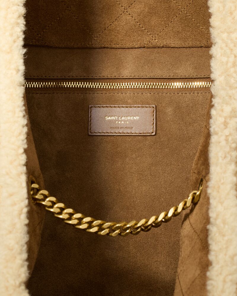 ICARE羊毛皮手袋