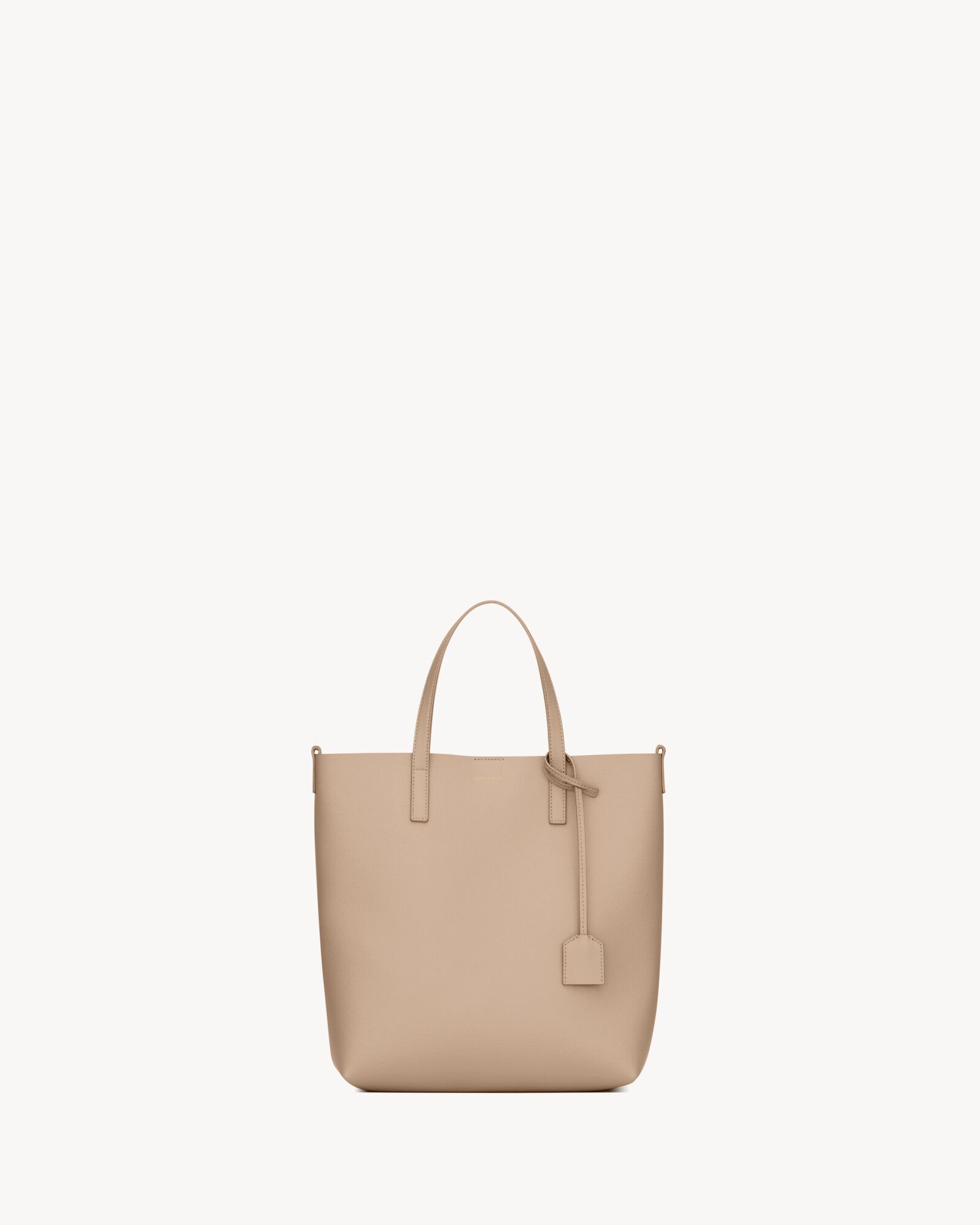 SHOPPING SAINT LAURENT 迷你皮革手袋竖款