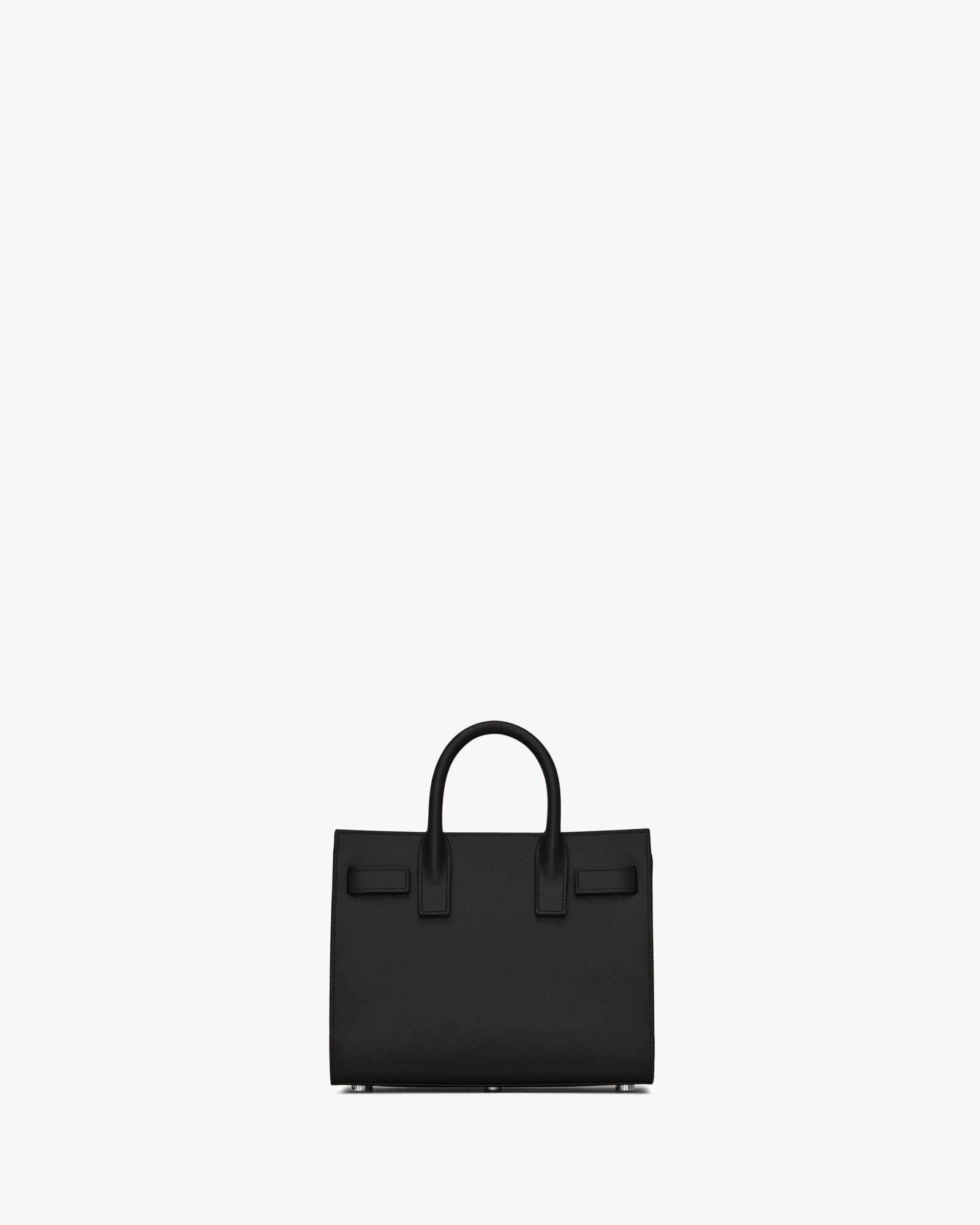 SAC DE JOUR NANO粒面皮革手袋