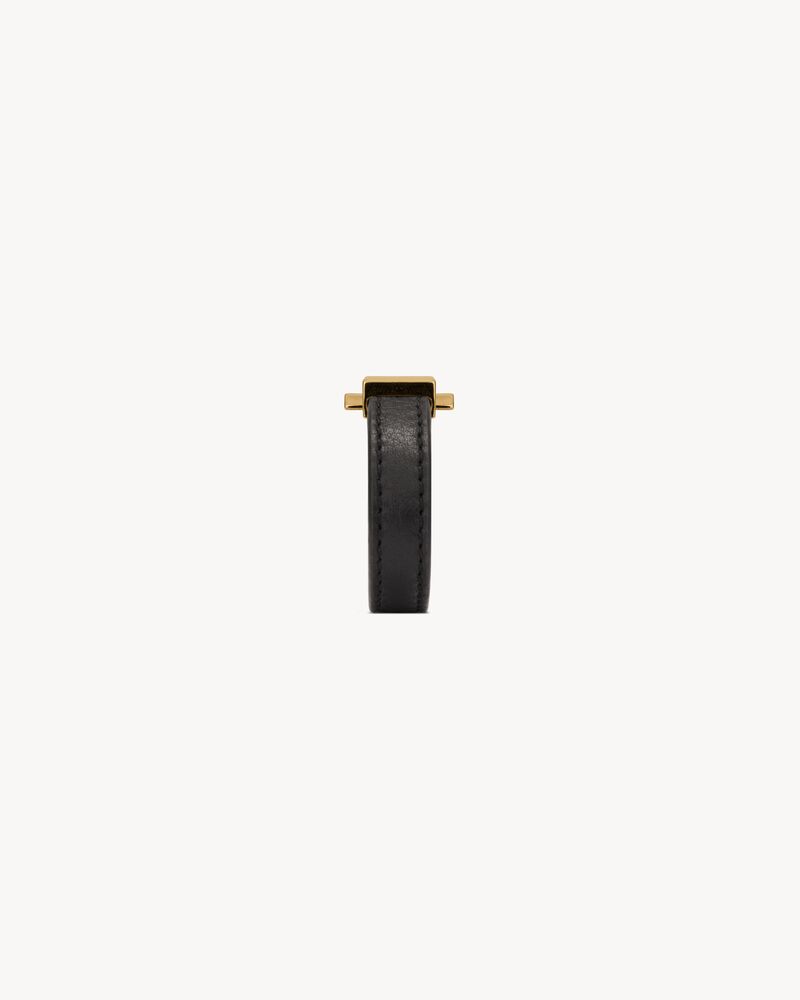 carré 真皮金属手镯