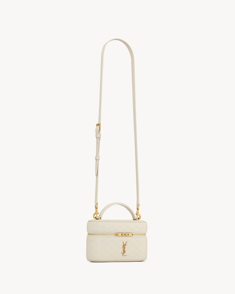GABY VANITY BAG 小羊皮肩带手拿包