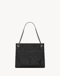 NIKI SHOPPING复古皮革手袋