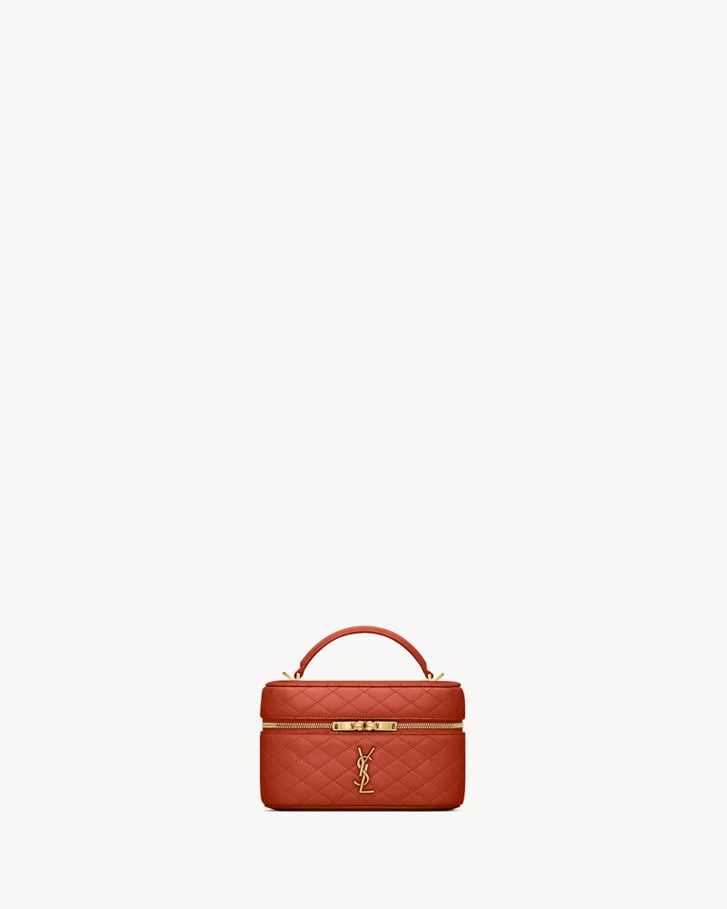 GABY VANITY BAG 小羊皮肩带手拿包