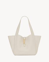 LE 5 À 7 BEA粒面皮革手袋