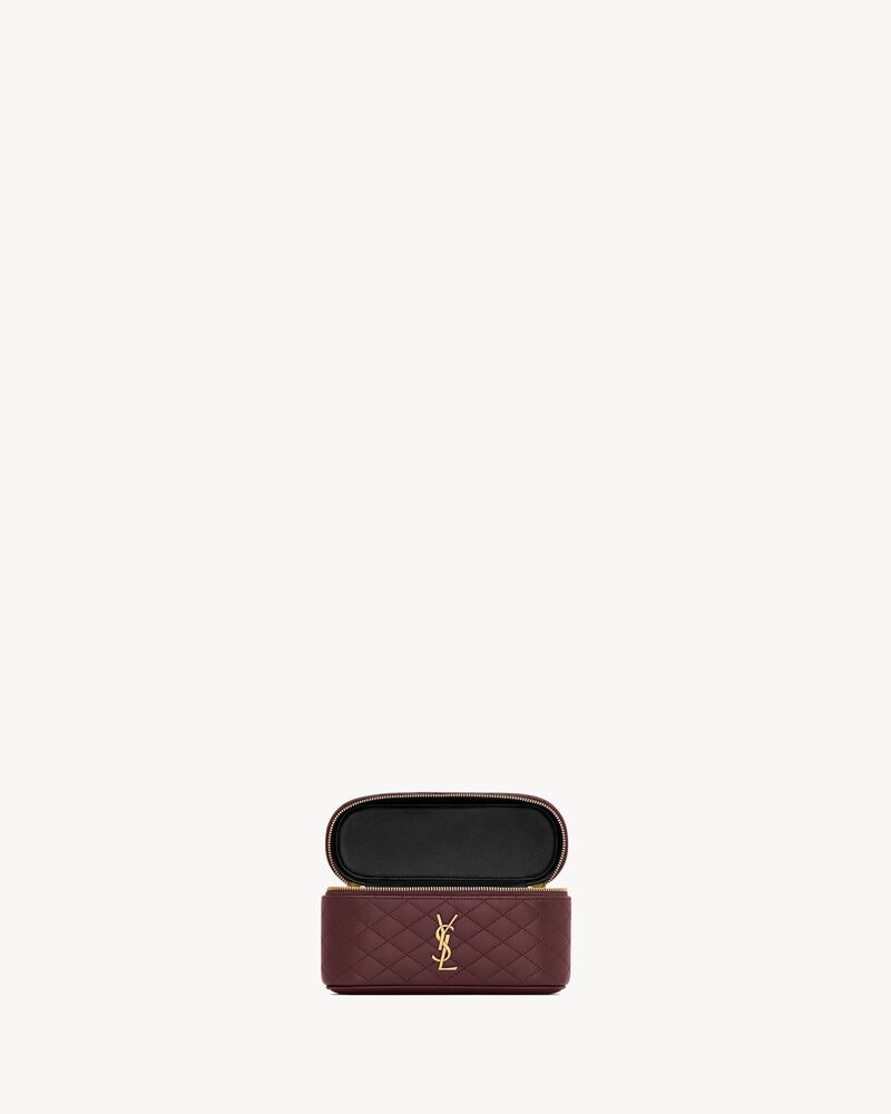 GABY VANITY BAG 小羊皮肩带手拿包