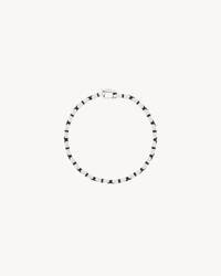 交织链条金属手链