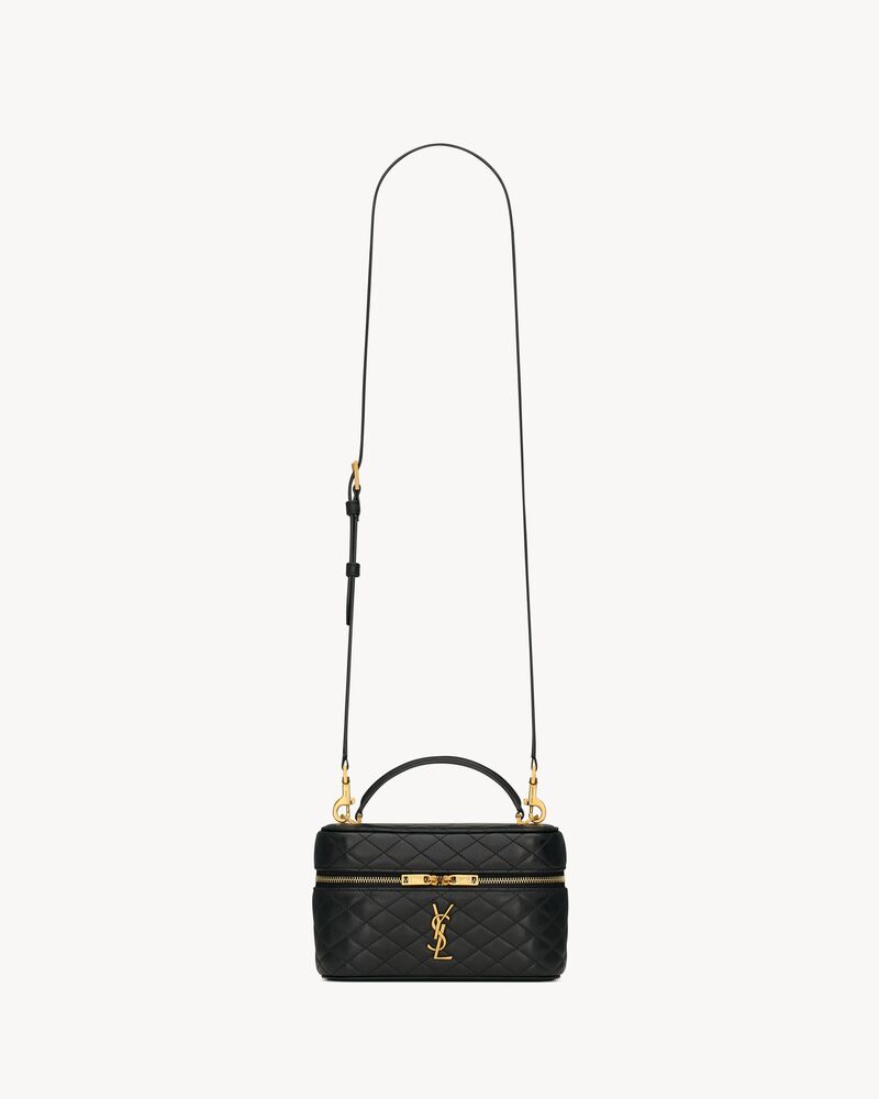 GABY VANITY BAG 小羊皮肩带手拿包