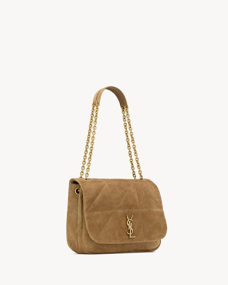 JAMIE 4.3中号绒面革手袋