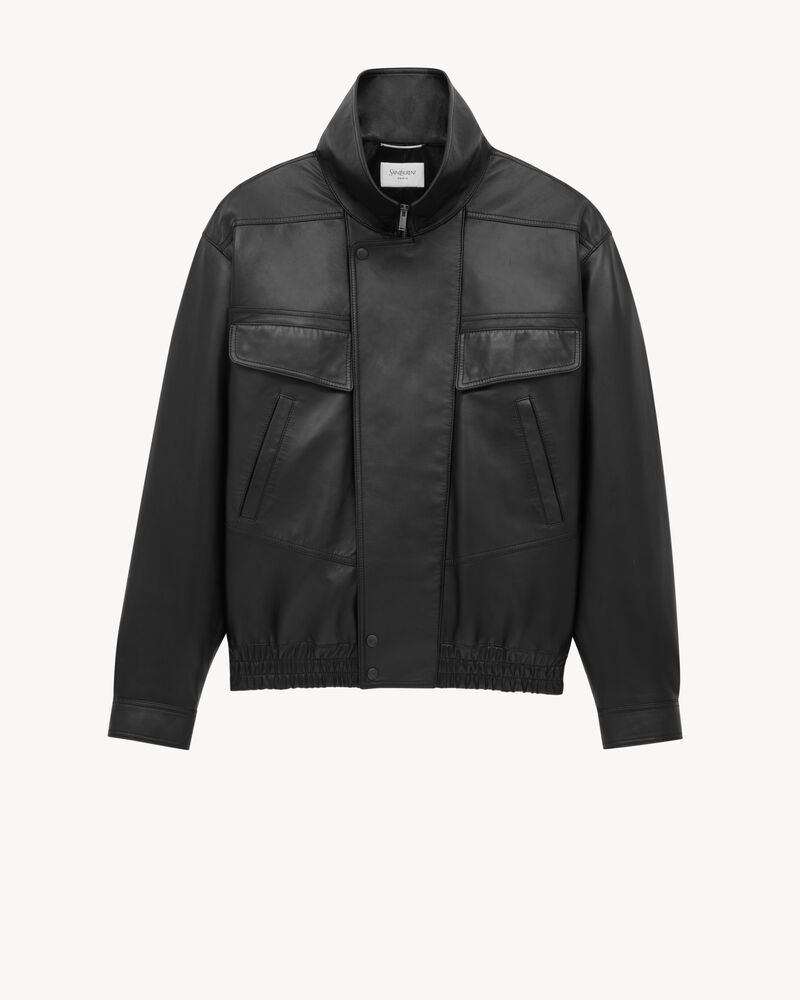 羊皮革飞行员夹克